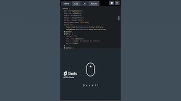 CSS Site Scroll Micro Animation