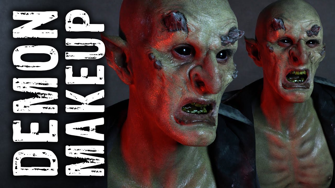 Buffy Demon Makeup Transformation!