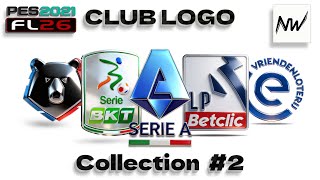 Download lagu New Club Logo League 3D Collection 2 by Nuriwich   Instalation - PES 2021 & Football Life 2026