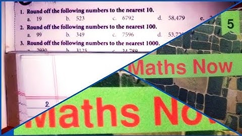 Large Number- Rounding Off the Number to the Nearest Hundred !Ex-1D !Class-5!Prabha Sethy MATHS Now!