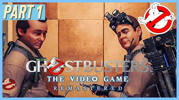 Ghostbusters: The Video Game Remastered Gameplay Walkthrough PART 1 - No Commentary 4K 60FPS