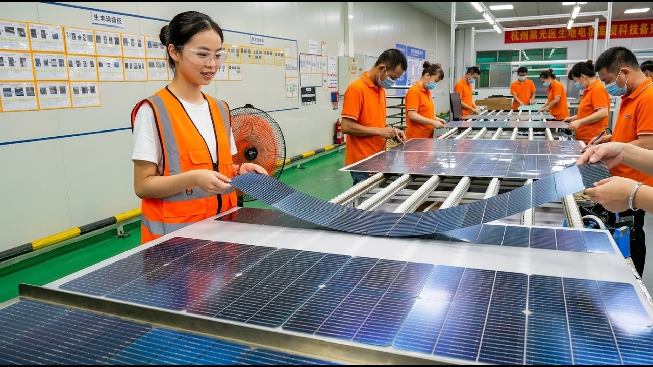 Inside the World’s Most Advanced Solar Panel Factory (2026) | Future ...