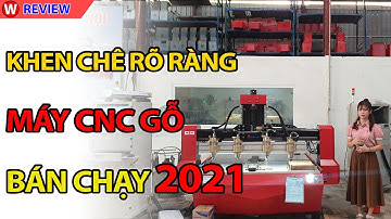 Review dòng máy cnc gỗ 3D 4 đầu : Không phải là nhất nhưng BÁN CHẠY NHẤT!