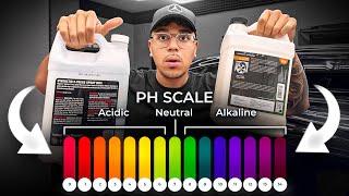 PH Scale in Car Detailing Explained (Choose the Right Chemicals)