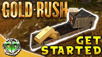 Gold Rush the Game : Getting Started!  Gold Mining Simulator! (PC Lets Play)