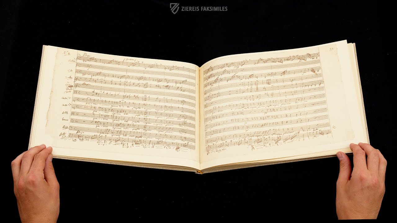 Wolfgang Amadeus Mozart: Messe C-Moll KV 427 - Ziereis Faksimiles