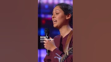 Thumbnail of Amanda with speech impediment in america's got talent