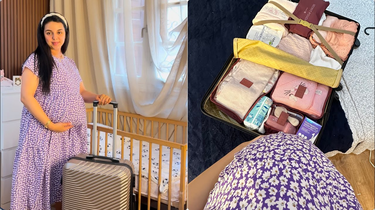 حقيبة الولادة للام و البيبي الضروريات فقط👌🏻valise maternité