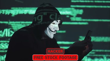 HACKER HACKING COMPUTER | FREE STOCK FOOTAGE | COPYRIGHT FREE VIDEOS | NO COPYRIGHT | ROYALTY | HD