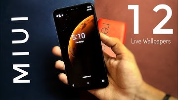 Install MIUI12 Live/Super Wallpaper in any device.No root required.