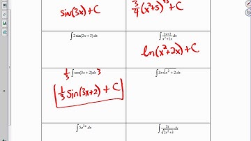 integration of composite functions