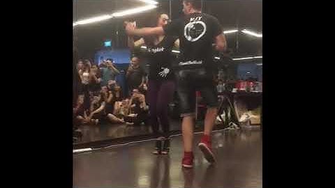 SILF 2018 Workshop - Cool Touch Bachata 2, Alex and Saori