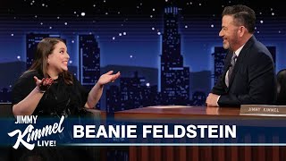 Beanie Feldstein On Oscars Wardrobe Malfunction & Her Greys Anatomy Dream Coming True