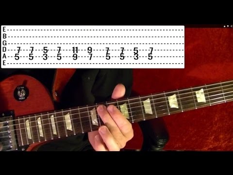 BLACK SABBATH - PARANOID - How to Play - Free Online Guitar Lessons With Tabs