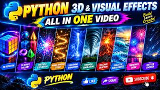 Full Python 3D Animation & Visual effects  News