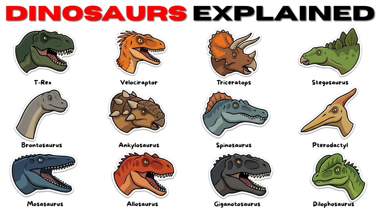 Every Dinosaur Explained in 15 Minutes