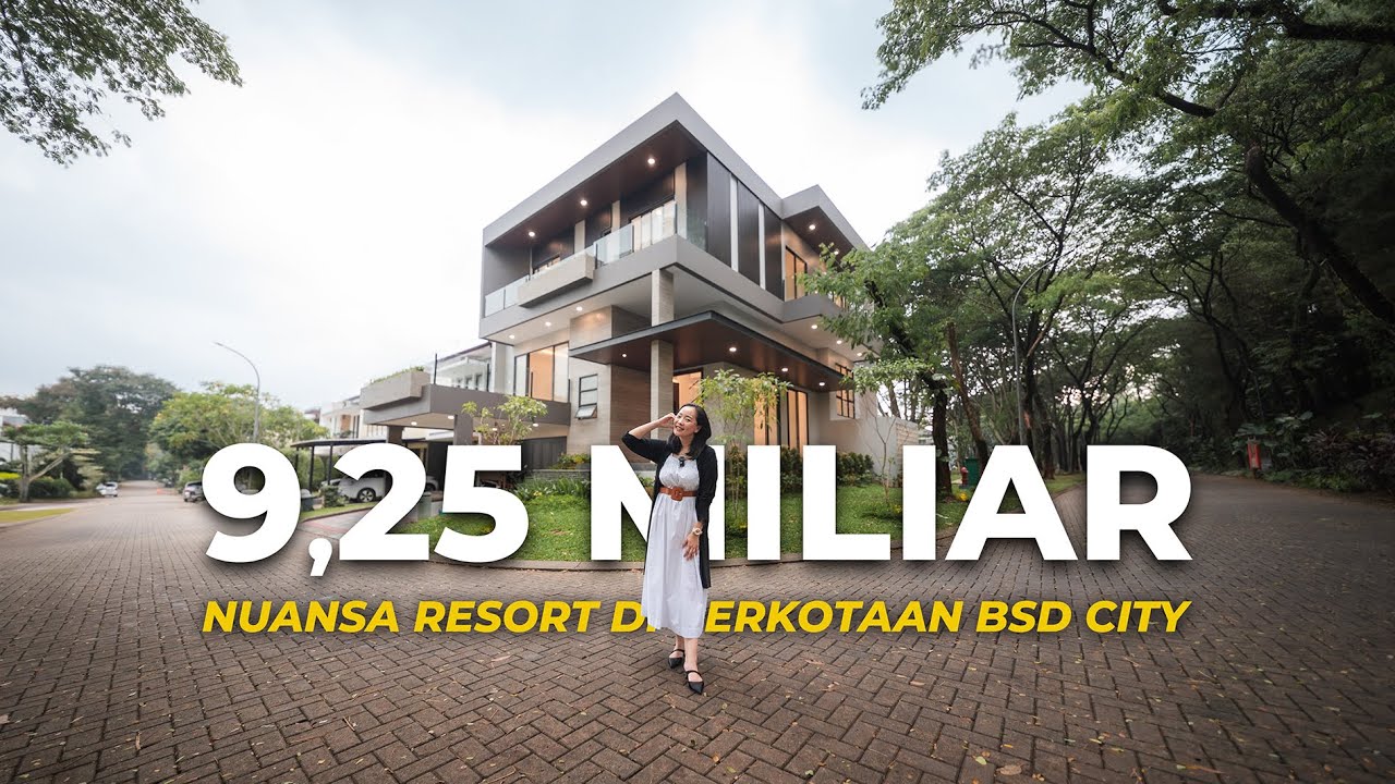 Rp 9.25 M | Rumah BSD City Nuansa Resort Di Perkotaan