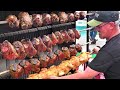 Pork Shanks, Roasted Pork, Sausages, Ribs. Street Food @ Biker Fest, Lignano, Italy