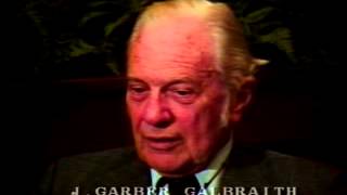 J. Garber Galbraith, MD interviewed by Phillip E. Williams, MD
