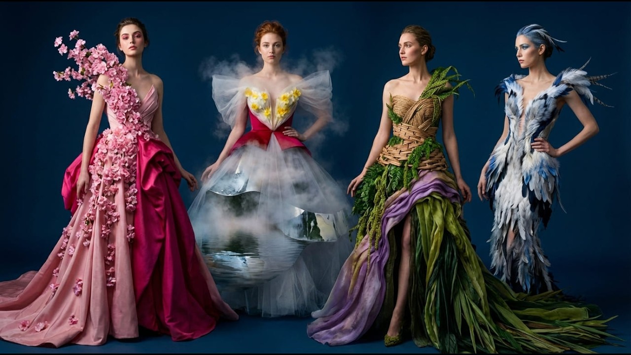 Surreal 4K Video Art High Fashion Dream Designs | Metamorphosis