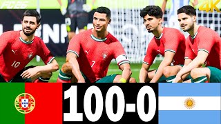 FC 26 - Portugal 100-0 Argentina | Fifa World Cup Final 2026 | Ronaldo vs Messi | PS5 4K Gameplay