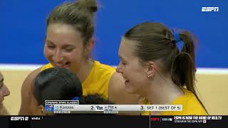 Kansas vs. Pittsburgh Full Match Replay | 2026 ACC Volleyball
Pitt downed the Kansas Jayhawks 3 sets to 1 in college volleyball play. Standout player Olivia Babcock led the Panthers with 19 kills and served up 2 aces in the win as well. Kansas vs. Pittsburgh Full Match Replay | 2026 ACC Volleyball