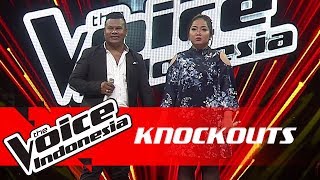 Pieter vs Anggreiny | Knockouts | The Voice Indonesia GTV 2018