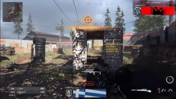 Crazy spawn trap with the Kar98k on mw 2019