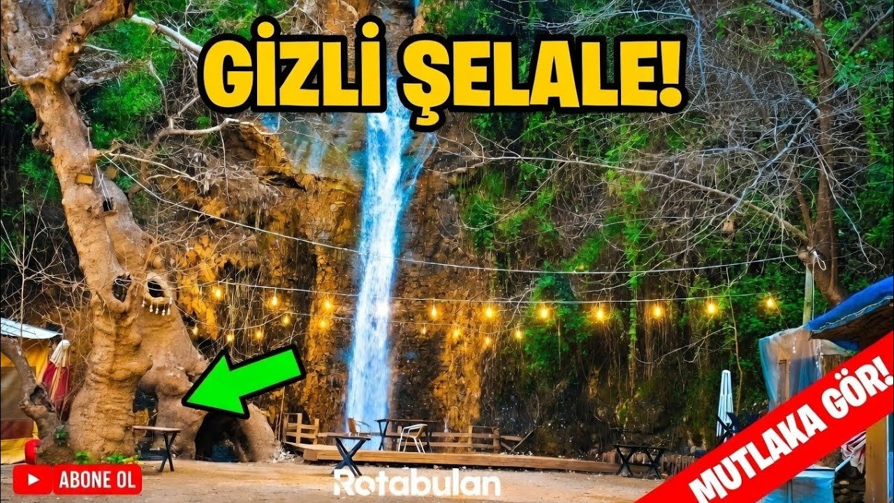 Alanya’nın Göbeğinde Böyle Bir Yer Mi kaldı? (Benlidere, Şelalesi, Park Şelale)