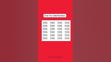 Mind Game 596 #evennumber #mathexam #maths #odd #oddnumber