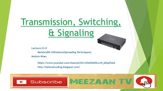 spread spectrum basics working and significance in wireless communication | Transmission Lecture 03