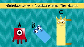 Alphabet Lore (As Numberblocks Style (A-G) Sorry if it