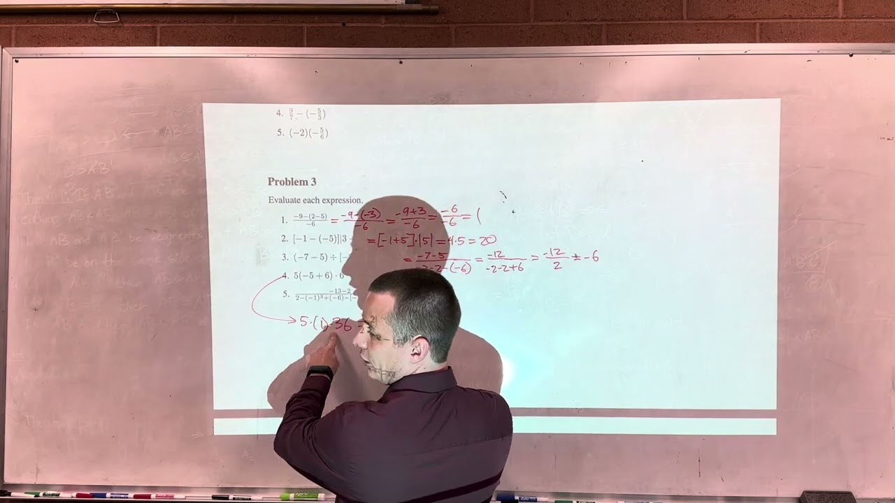 Lecture 6 (Intermediate Algebra) Test Review, No New Material
