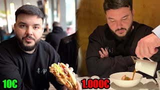 Thumbnail for BESTER DÖNER vs. 1000€ MENÜ im TEUERSTEN Restaurant der Stadt | FOODTOUR DURCH ZÜRICH
