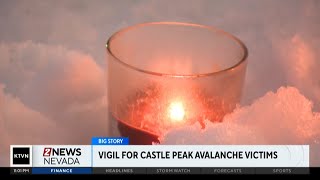 Download Lagu The town of Truckee held a vigil to honor the nine victims of the Castle Peak avalanche MP3