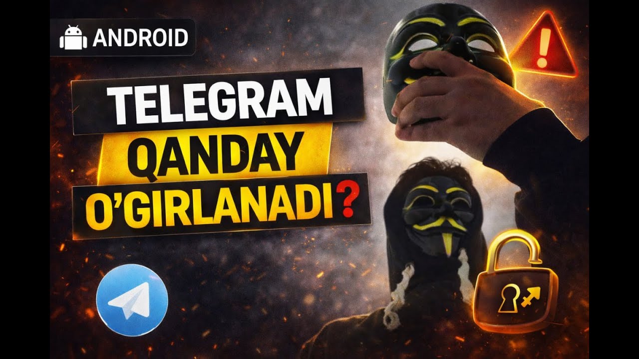Telegram accountlar qanday o'girlanadi ? oddiy spyware yozib chiqdik tushuntirdim default project !