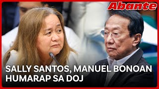 Sally Santos, Bonoan nasa DOJ na