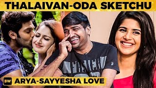 Arya - Sayyeshaa Love Matter தெரியாம நா... - Sathish Reveals the Inside Story! | Megha Akash | MY451