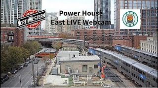 Chicago & North Western Power House Live Webcam (East) - Chicago, IL  #SteelHighway screenshot 5