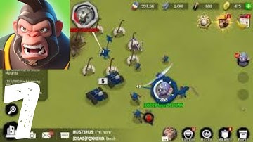 Age Of Apes Android iOS Windows Mobile Level Up Gameplay War Attack Part -7 Game Point 360