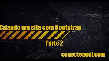 Criando um Portfólio com BootStrap Parte 2
