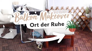 Balkon Makeover - Ohne SchnickSchnack: Weniger ist mehr! #nurwasichmag