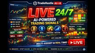 TradeHustle AI — 5/10 Live Crypto, Gold, Stocks & Indices Signals | BTC ETH XAUUSD NAS100 SPX500
