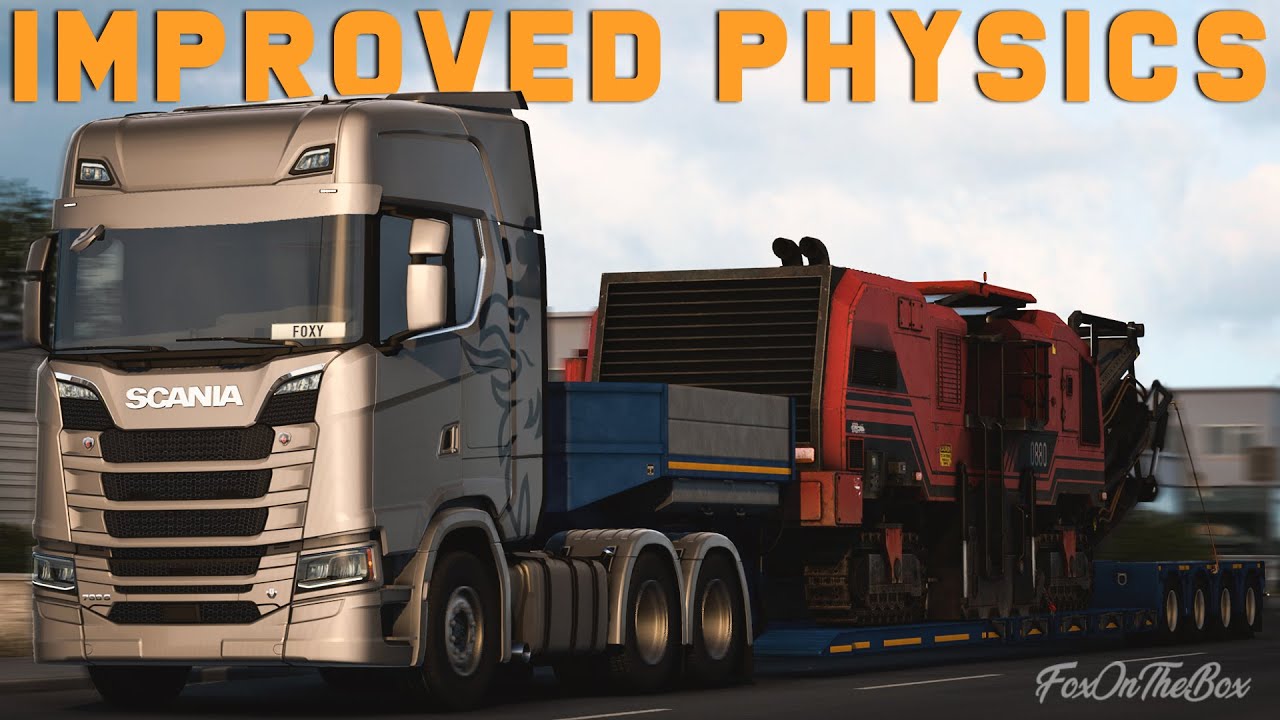 ETS2 1.46 Open Beta Driveshaft Torque vs Default & Stability