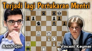 Keymer senasip dengan Arjun Akibat tukar mentrinya | Giri vs Keymer | Superbet Poland Blitz 2024