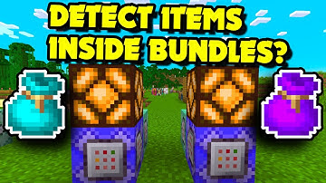 How to Detect Items INSIDE BUNDLES With Command Blocks in Minecraft 1.21.4+ Java?! [Very Easy]
