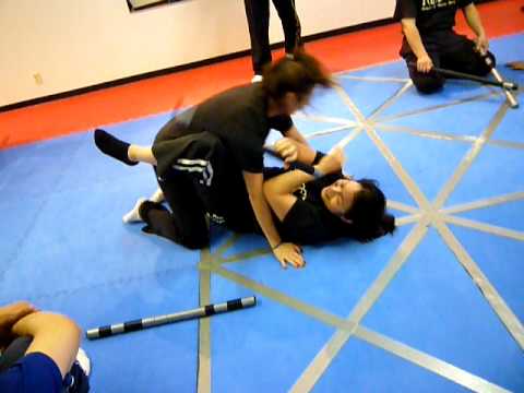 Women's Self Defense - Stick Grappling - YouTube