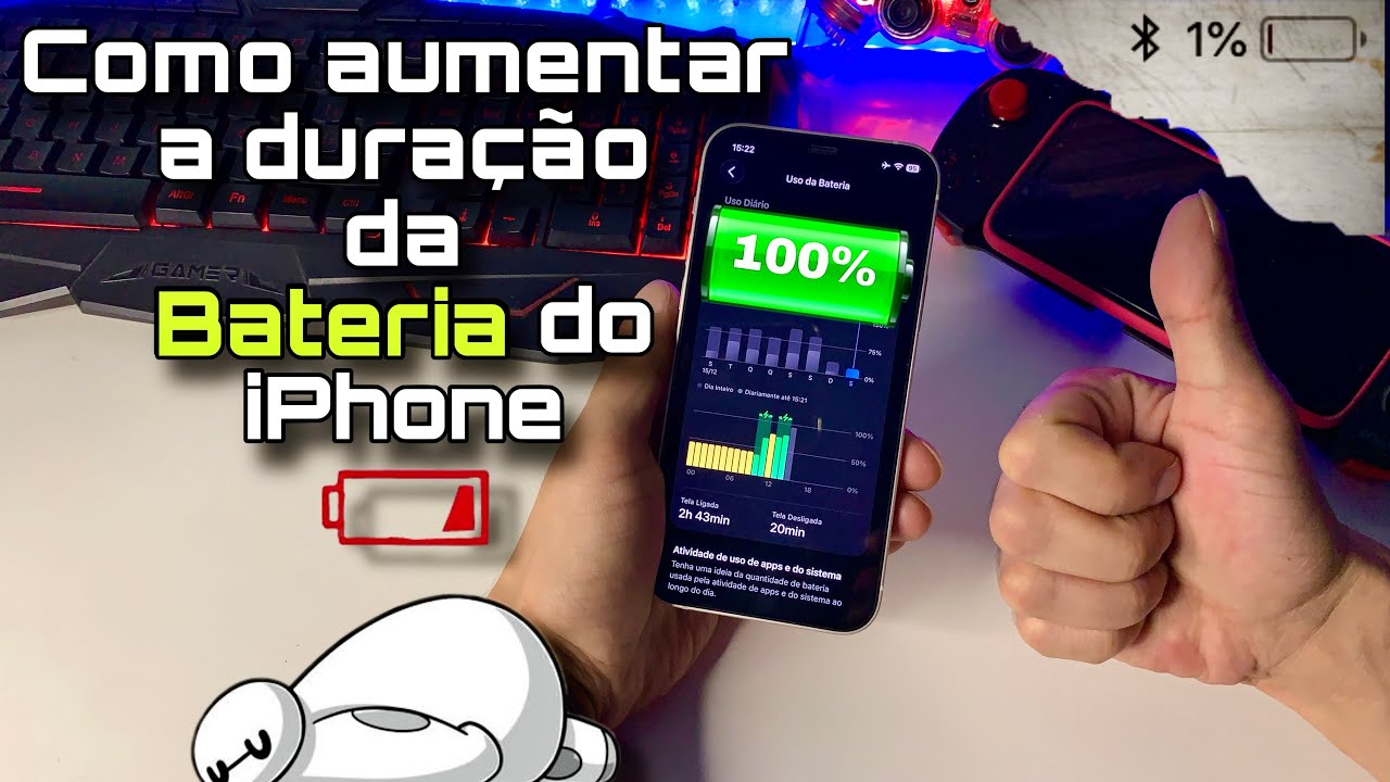Sua Bateria Acaba Rápido? Veja Esses Truques no iPhone