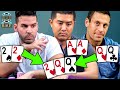 QUADS vs FULL HOUSE vs ACES [AA] on the Flop!!! + FLUSH vs FLUSH vs STRAIGHT!!! High Stakes Poker