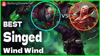 🛑 Wind Wind Singed vs Vladimir (2000 LP Singed OTP) - Wind Wind (小风风c) Singed Guide